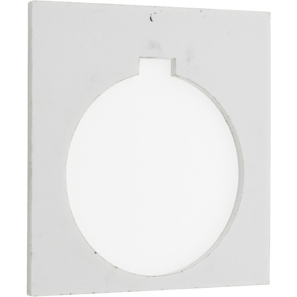 SCHNEIDER ELECTRIC Schneider Electric 9001KN200BP Square Blank Legend Plate