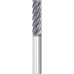SECO TOOLS Seco 10072647 Corner Radius End Mill 1/2 in 6 Flute Altin