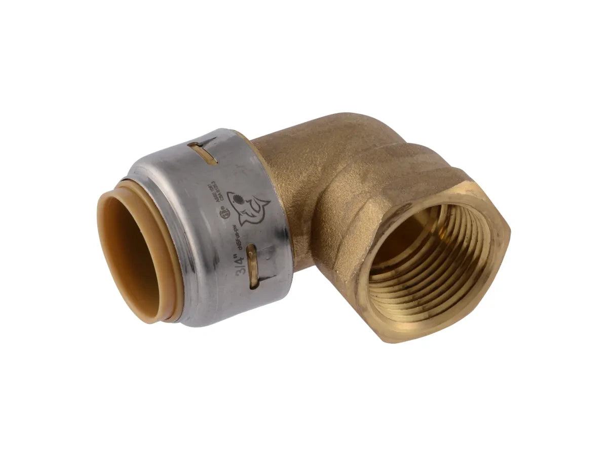 RWC Rwc UR308A Max Push Female Adapter Elbow 1/2 in x 1/2 in FNPT
