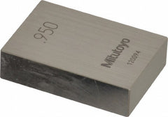 MITUTOYO Mitutoyo 611219-531 Steel Gage Block 0.95 in Grade 0