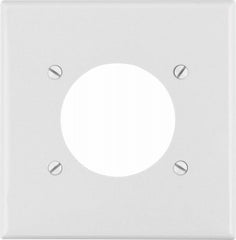 LEVITON Leviton Mfg Co R52-80726-00W 2-gang Wallplate 15-pack