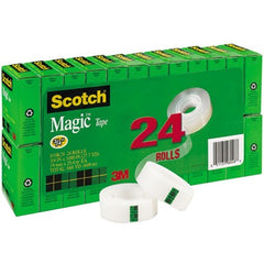 3M 3M MMM810K24 3/4 inchesW Magic Tape (24 Pack)