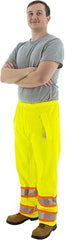 MAJESTIC Majestic 75-7351/x1 Hi-viz Rain Pants Ansi Class E Xl