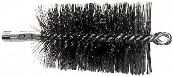 SCHAEFER BRUSH Schaefer Brush 43876 Spiral Tube Brush 4.75in Stainless Steel