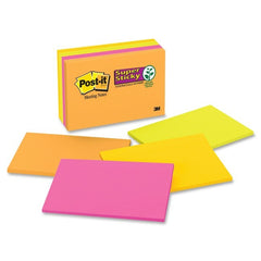 3M 3M MMM6445SSP Post-it Super Stick Notes 6 x 4 (8 pads / 360 sheets) 6445-SSP