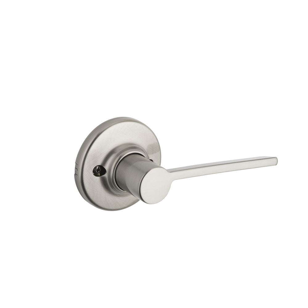 KWIKSET Kwikset 488LRLRDTRH-15 Ladera Lever Half Dummy Lock Satin Nickel
