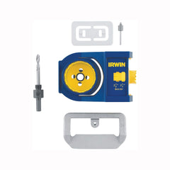 IRWIN Irwin 3111002 Door Lock Installation Kit Bi-Metal (1 Pack)