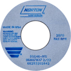NORTON Norton 66253202842 Surface Grinding Wheel 12in 46 Grit
