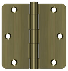 DELTANA Deltana S35R45 Radius Corner Door Hinge Antique Brass
