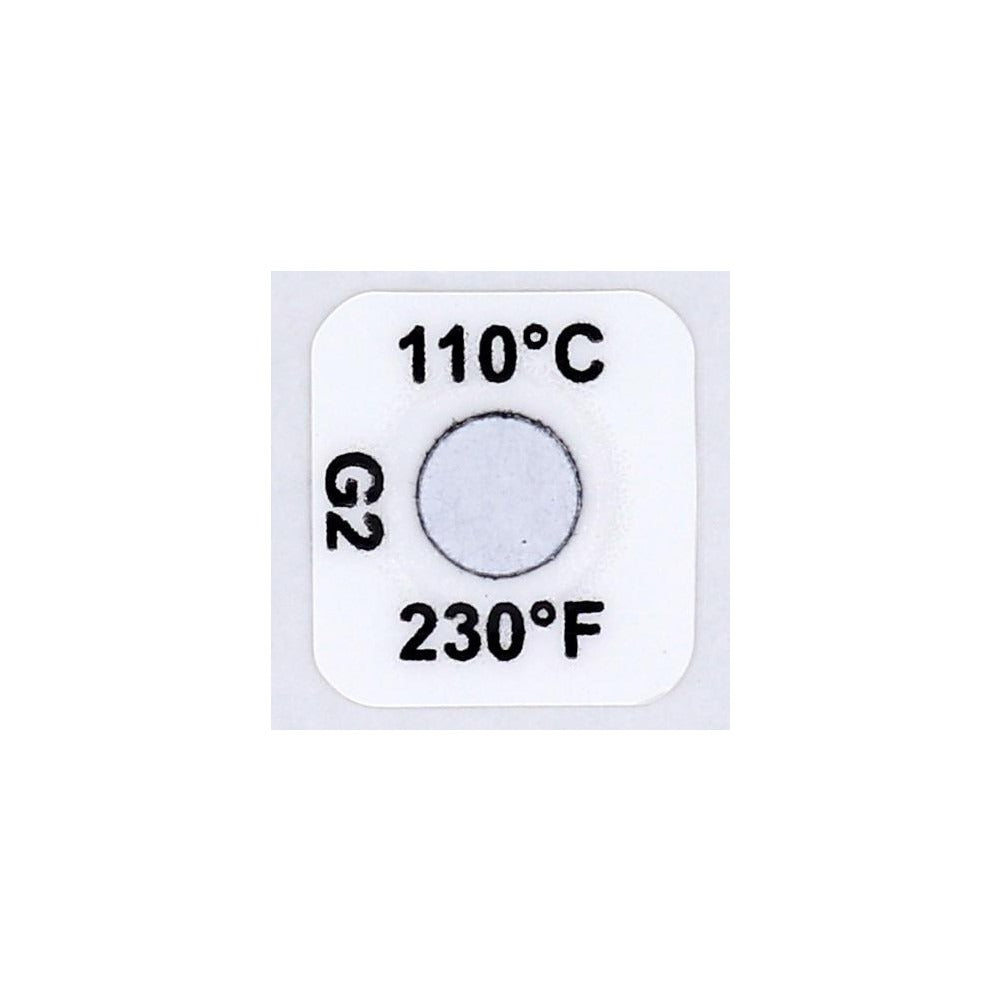 TEMPIL Tempil 26263 Temperature Indicating Label 230F 110C 210-pack