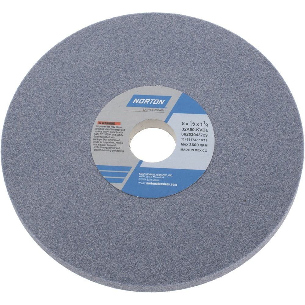 NORTON Norton 66253043729 Surface Grinding Wheel 8in 60 Grit