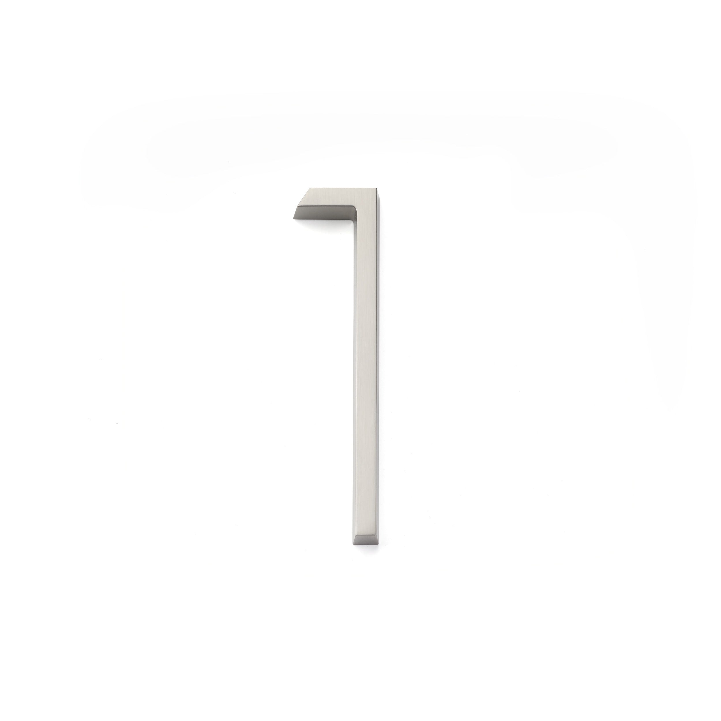 EMTEK Emtek 2831US15 Modern House Number 7 Satin Nickel