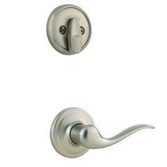 KWIKSET Kwikset 966TNLRH-15.UNIV Lever Interior Handleset Trim Satin Nickel