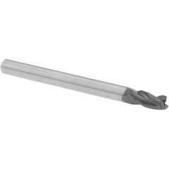 SECO TOOLS Seco 17003400 Corner Radius End Mill 1/8 in 3 Flute Carbide