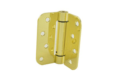 HAGER Hager Hinge 175243 Full Mortise Spring Hinge Steel Bright Brass