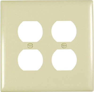 LEGRAND Pass Seymour TPJ82ICC10 2 Gang Nylon Wall Plate 10 Pack