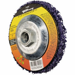 FORNEY Forney Industries 71945 Strip Finish Disc 4.5in Type 27 20pk