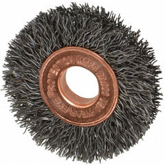 WEILER Weiler 93658 Wheel Brush 1.5 in Carbon Steel Crimped