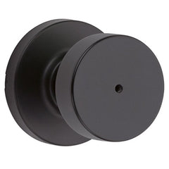 KWIKSET Kwikset 730PSK Rdt 514 Cp Privacy Knob Lockset Iron Black