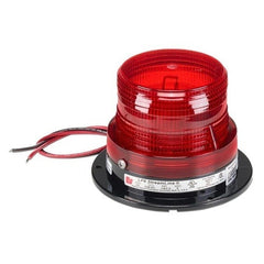 FEDERAL SIGNAL Federal Signal LP6-012-048R Strobe Screw-on Dome 12-48V Red