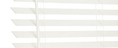 LOTUS & WINDOWARE Lotus & Windoware FCX3448WH 2-inch Faux Wood Blind 34 inches x 48 inches