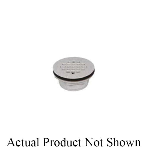 IPS Ips 67013 Shower Drain Strainer Grate 2 Inch Abs Sure Fit