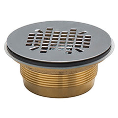 SIOUX CHIEF Sioux Chief Mfg Co. 827-2B 2 Inch Brass No-caulk Shower Drain