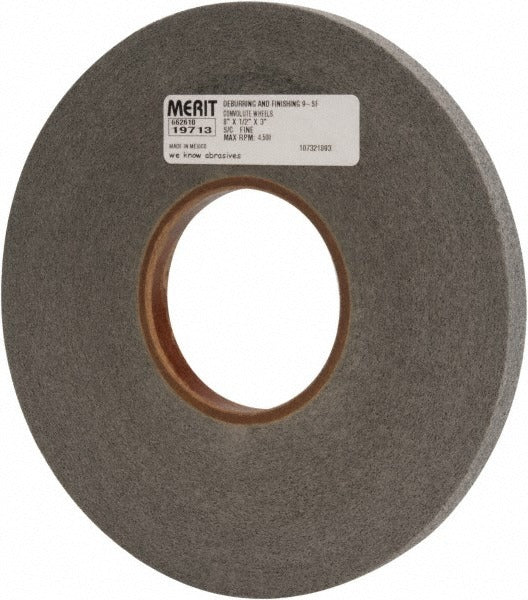 MERIT Merit Abrasives 66254419713 Deburring Wheel 8 in Silicon Carbide