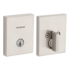 KWIKSET Kwikset 258RCT-15S.STRKP Smartkey Deadbolt Satin Nickel