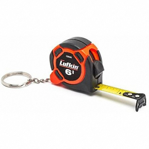 LUFKIN Lufkin CS8506MP Tape Measure 6 Ft 1/2 Inch Blade