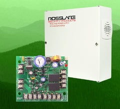 ROSSLARE Rosslare ps-c25t 12V Dc Power Supply 2 Relays Battery Backup