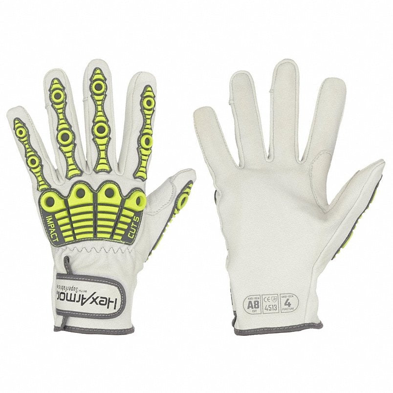 HEXARMOR Hexarmor 4080-xxl (11) Drivers Glove 2XL Ansi Impact 2