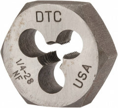 IRWIN Irwin 6523ZR Hex Rethreading Die 1/4-28 Unf Right Hand