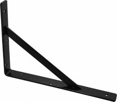 KNAPE & VOGT Knape Vogt 208 Blk 300 L-bracket 1000 Lb Wall Mount