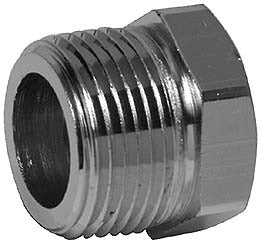 MERIT BRASS Merit Brass C114-1608 Brass Pipe Bushing 1x1/2 Mnpt Fnpt