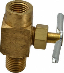 EATON Eaton 6825 Straight Needle Valve 1/4 Inch Brass 150 Psi
