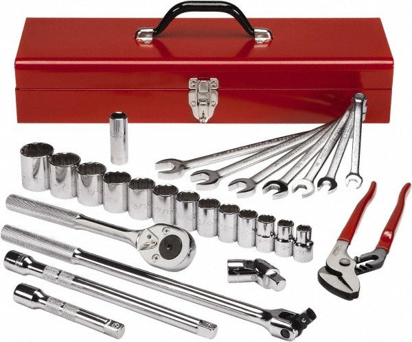 PROTO Proto J54128A 27 Piece Master Tool Set 3/4 1 in Drive