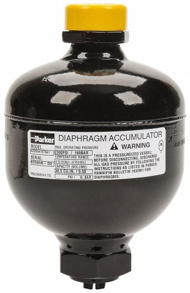 PARKER Parker AD050A21T9A1 Diaphragm Accumulator 30 Lb 3045 Psi