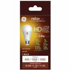 GE G E Lighting 93127692 3-way Led A19 Bulb 5/11/16W 2700K