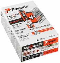PASLODE Paslode 650526 Fuel Nail Pack 2-3/8in Ring Shank 1000ct