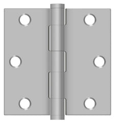 DELTANA Deltana SS35U32D-R Square Hinge Satin Stainless Steel