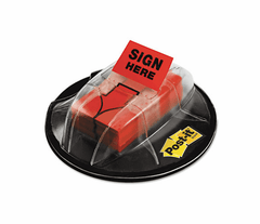 3M 3M MMM680HVSHR Post-it Message Flags 200 Pack (1 in x 1.75 in)