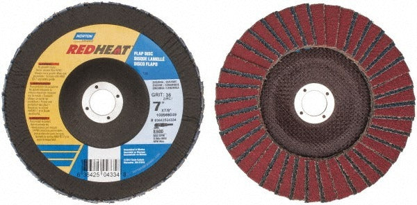 NORTON Norton 63642504334 Ceramic Flap Disc 36 Grit Type 29