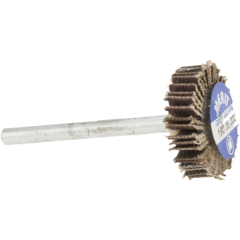 MERIT Merit Abrasives 08834137553 Mounted Flap Wheel 180 Grit
