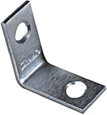 NATIONAL HARDWARE National Mfg Hhi N113-050 Corner Iron 1x0.5 Inch Zinc 4 Pack