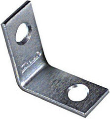 NATIONAL HARDWARE National Mfg Hhi N113-050 Corner Iron 1x0.5 Inch Zinc 4 Pack