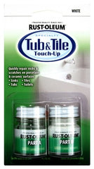 RUST-OLEUM Rust-oleum 244166 Tub Tile Touch-up Kit White 2-part
