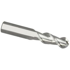 SECO TOOLS Seco 17003632 Ball End Mill 1/4 in 2 Flute Solid Carbide