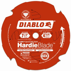 DIABLO Freud D0704DH Fiber Cement Blade 7-1/4 in 4T Pcd