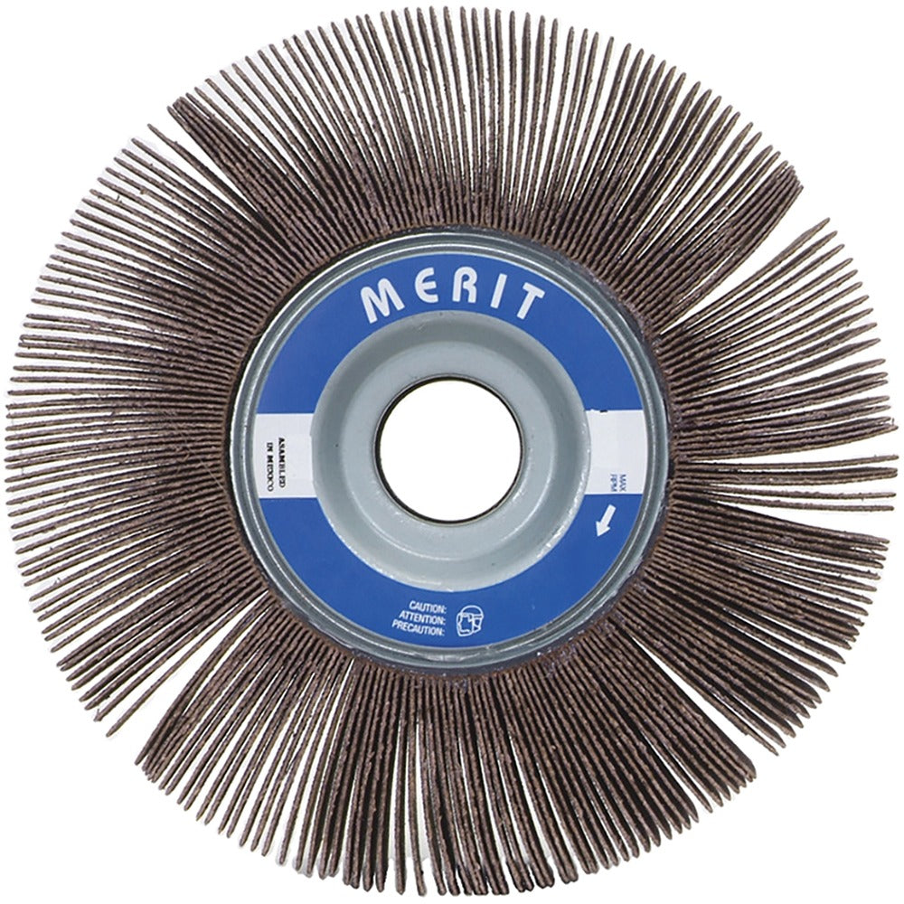MERIT Merit Abrasives 08834123077 Flap Wheel 180 Grit 8x1 in